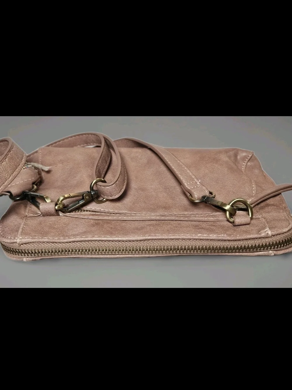 JOY Susan Crossbody Wristlet GIGI Mauve Pink